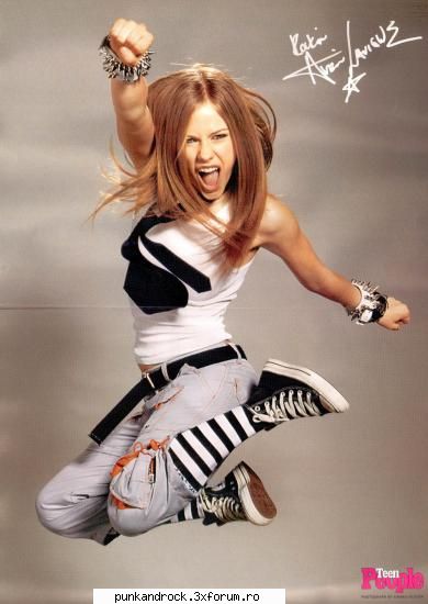 prea tare... :nebun: poze cu avril lavigne