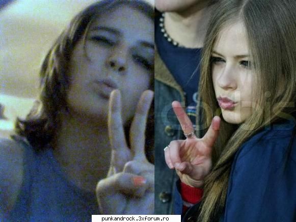 gata,mai pun si maine :zzz: io si avril :nebun: poze cu avril lavigne